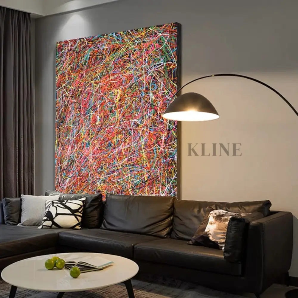 Fantasy and Year 2033 - Hand Painting Dining Room Wall Art