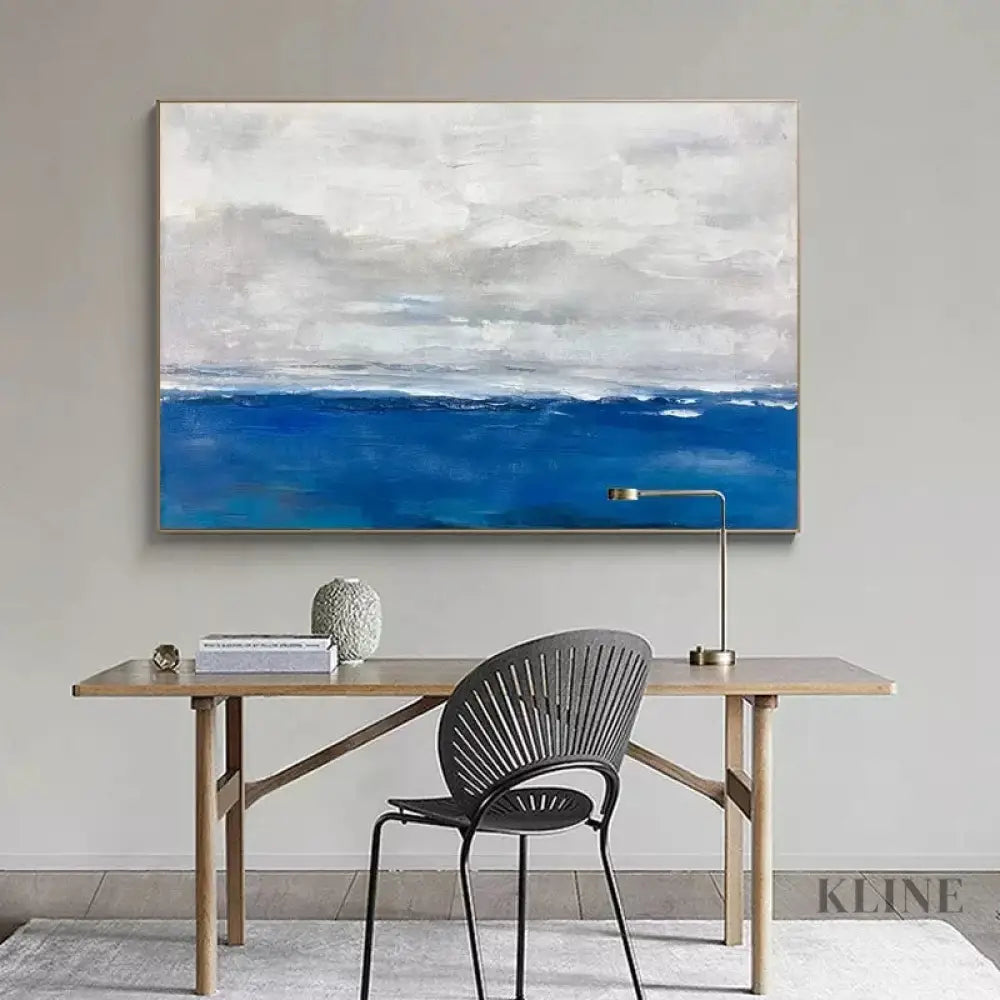 Far Away Ocean - Hand Painting 