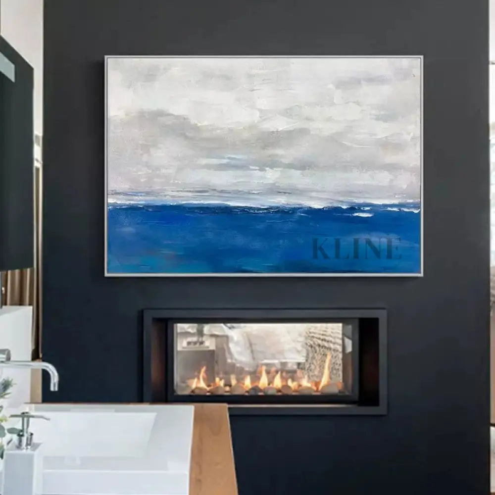 Far Away Ocean - Hand Painting