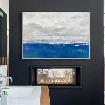 Far Away Ocean - Hand Painting
