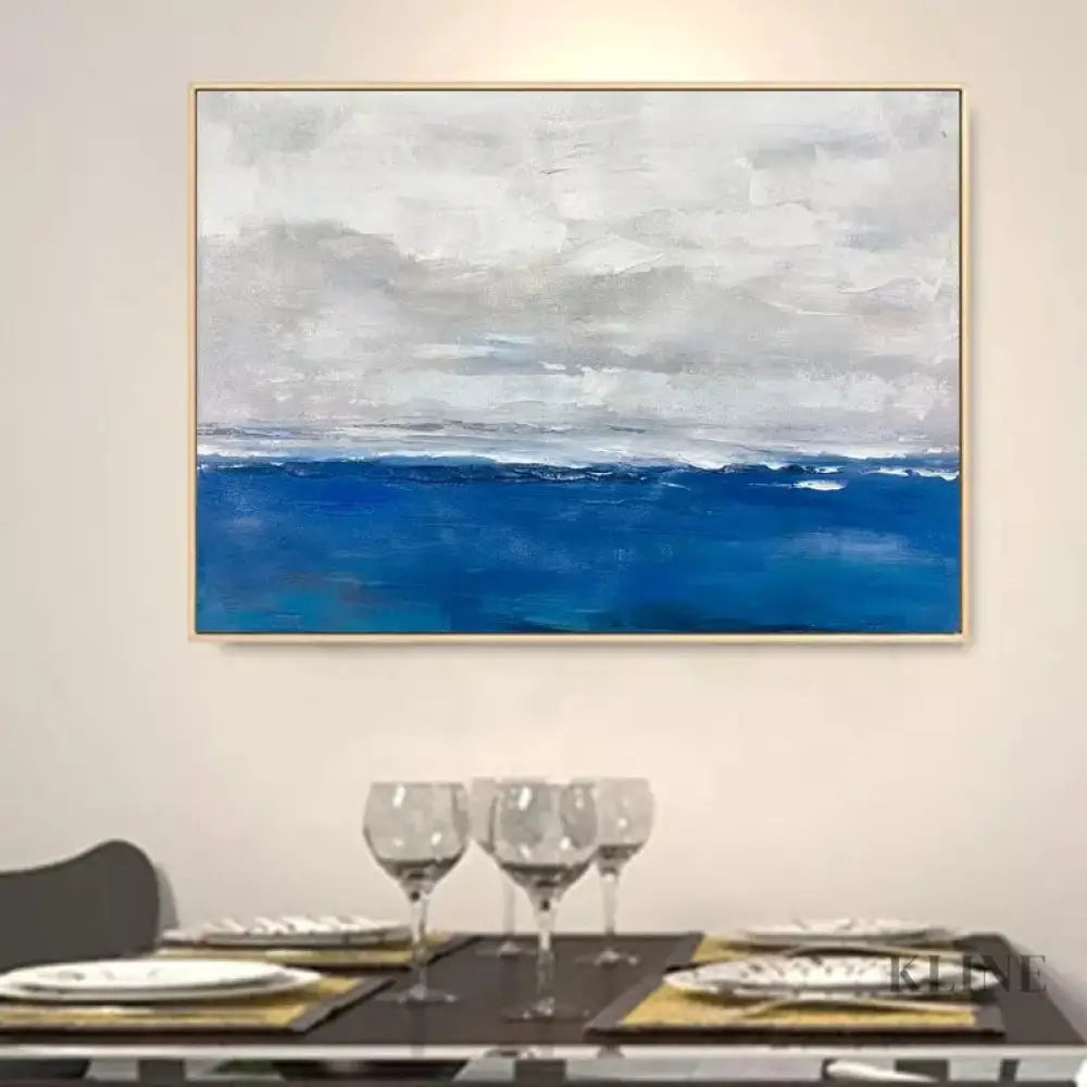 Far Away Ocean - Hand Painting 
