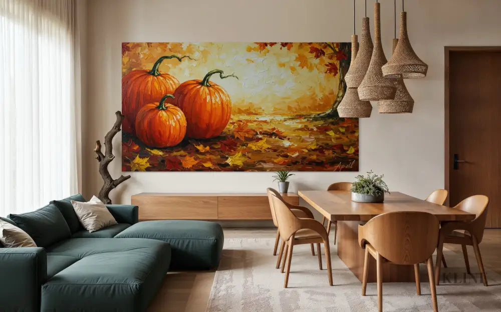 Fields of Amber - Hand Painting 