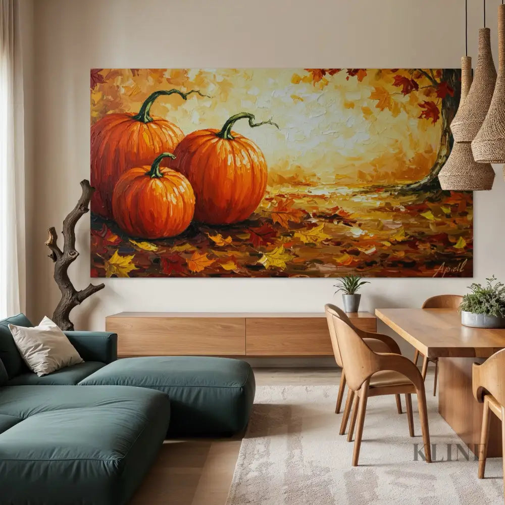 Fields of Amber - Hand Painting