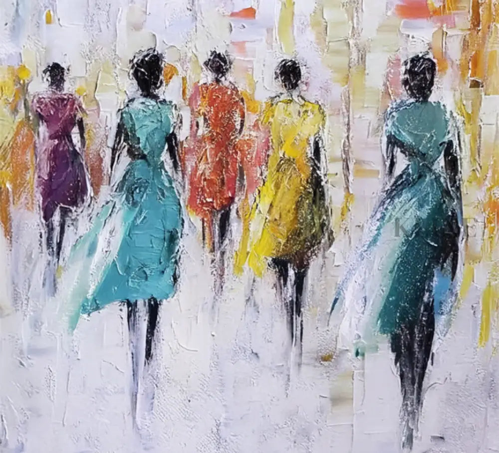 Figured Flow - Hand Painting Trending Wall Art