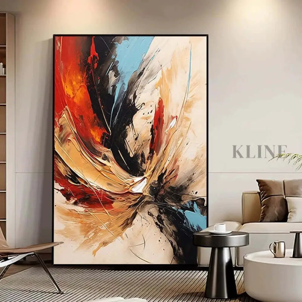 Firelight Waltz - Hand Painting 