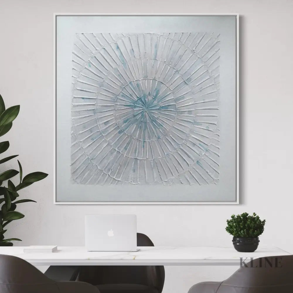 Fireworks - Hand Painting Square Wall Art & Paintings