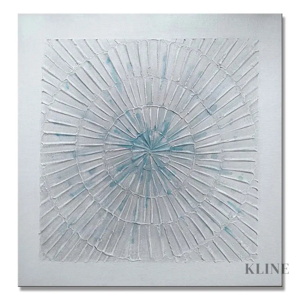 Fireworks - Hand Painting Square Wall Art & Paintings