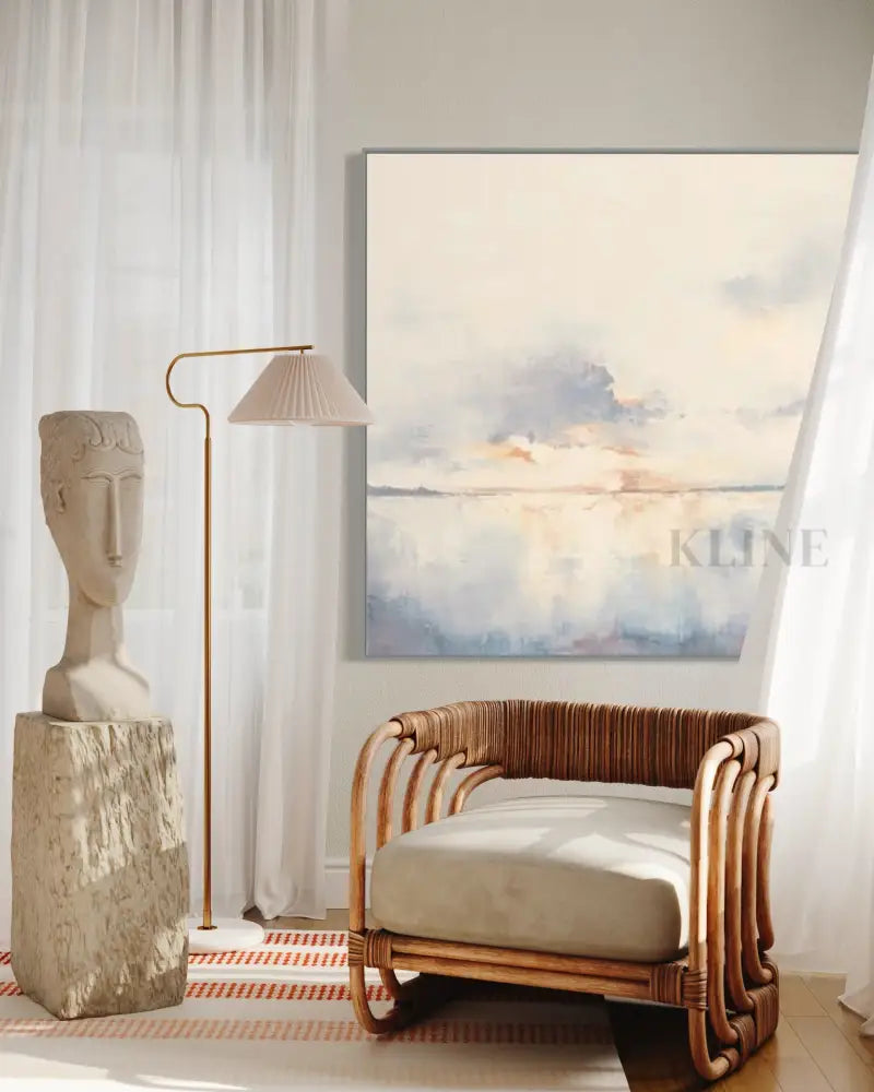 First Sunrise - Hand Painting Nuvola