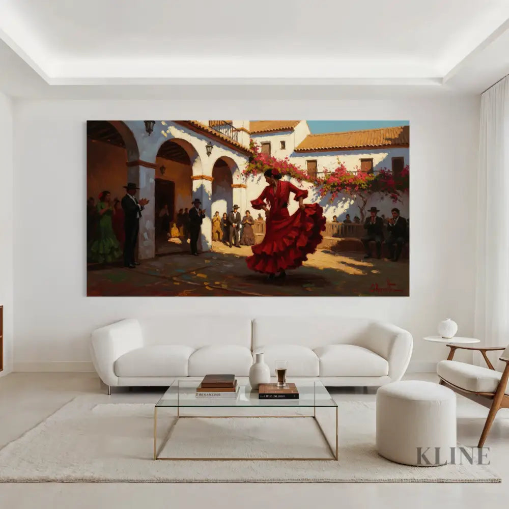 Flamenco Diva - Hand Painting