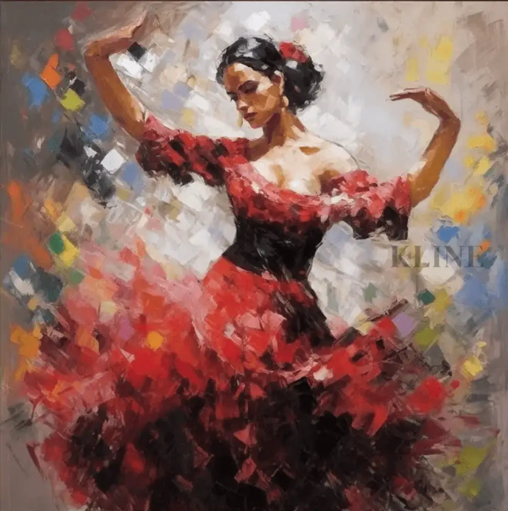 Flamenco - Hand Painting