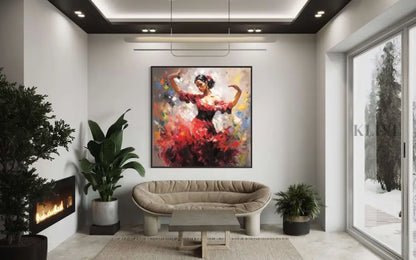 Flamenco - Hand Painting