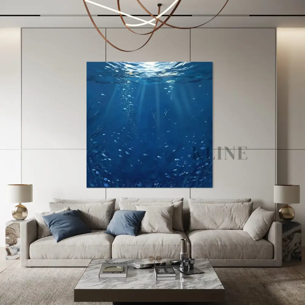 Floating in Depth - Hand Painting Black Friday Sale