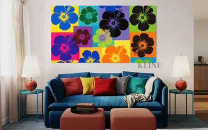 Floral Fizz - Hand Painting