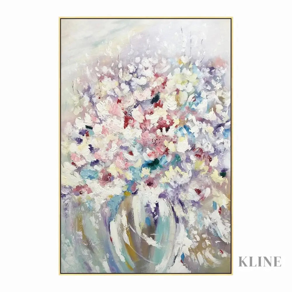 Floral Mist - Hand Painting