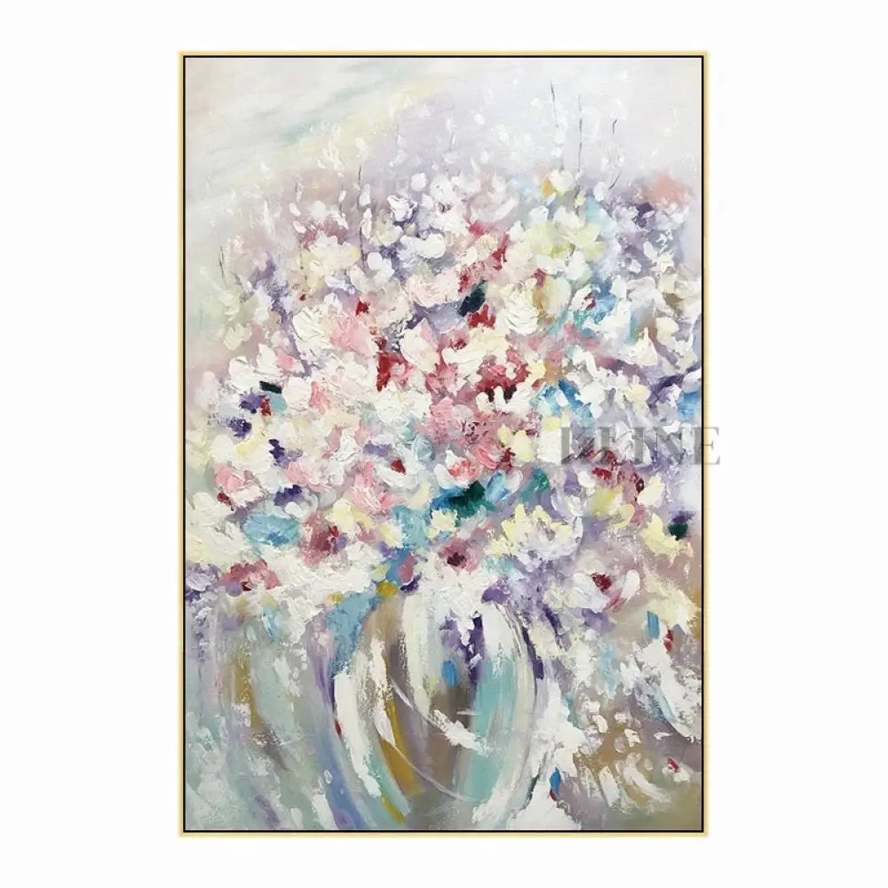 Floral Mist - Hand Painting
