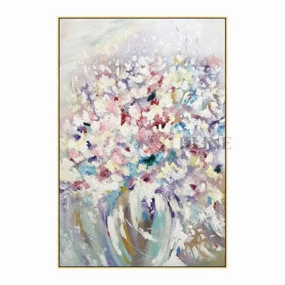Floral Mist - Hand Painting