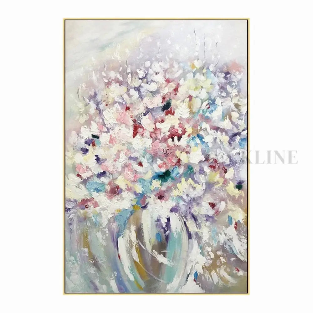 Floral Mist - Hand Painting