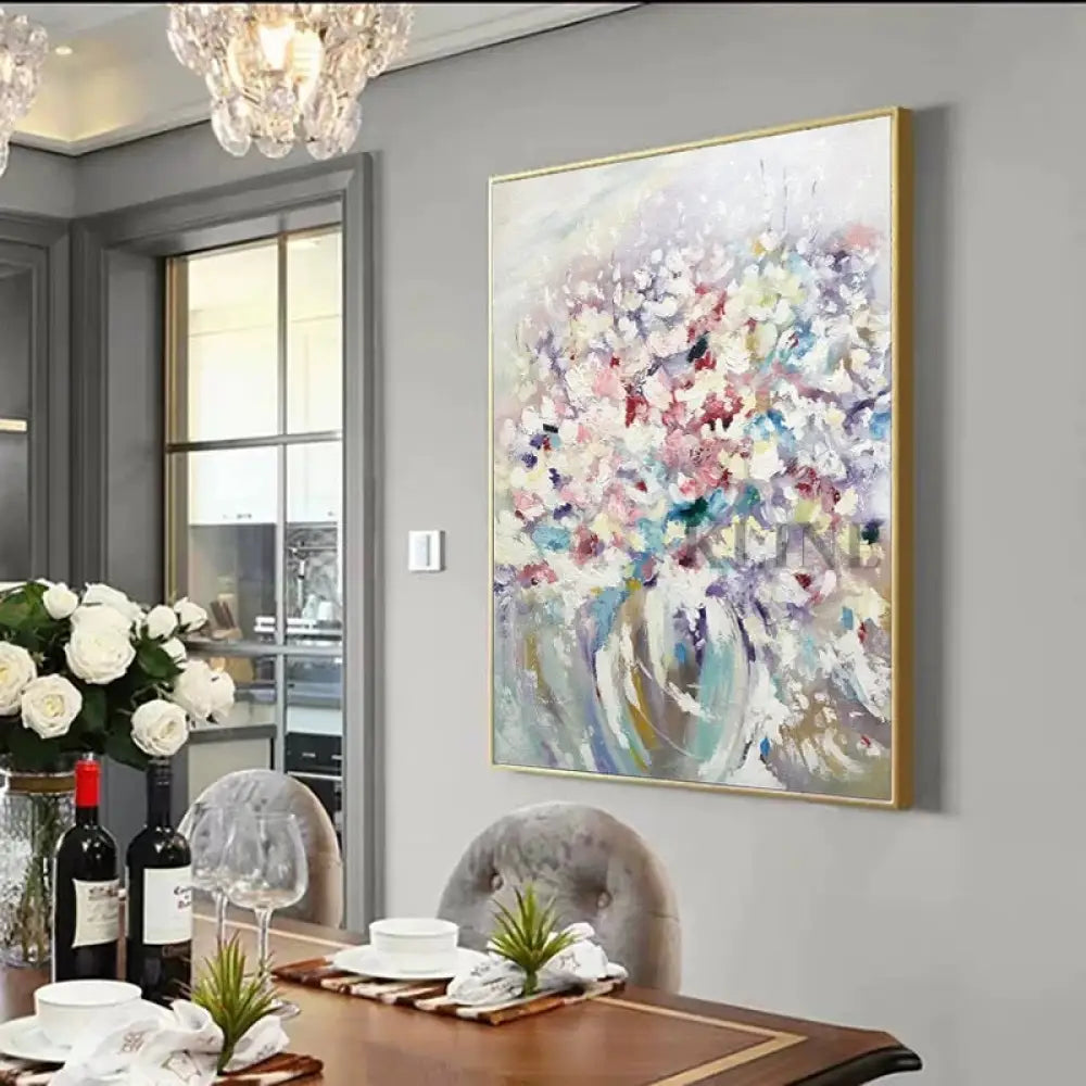 Floral Mist - Hand Painting