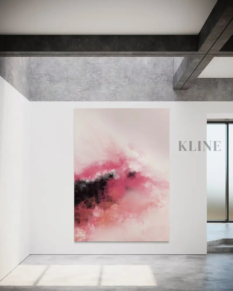 Flow No. 01 - Hand Painting Colorful Wall Art