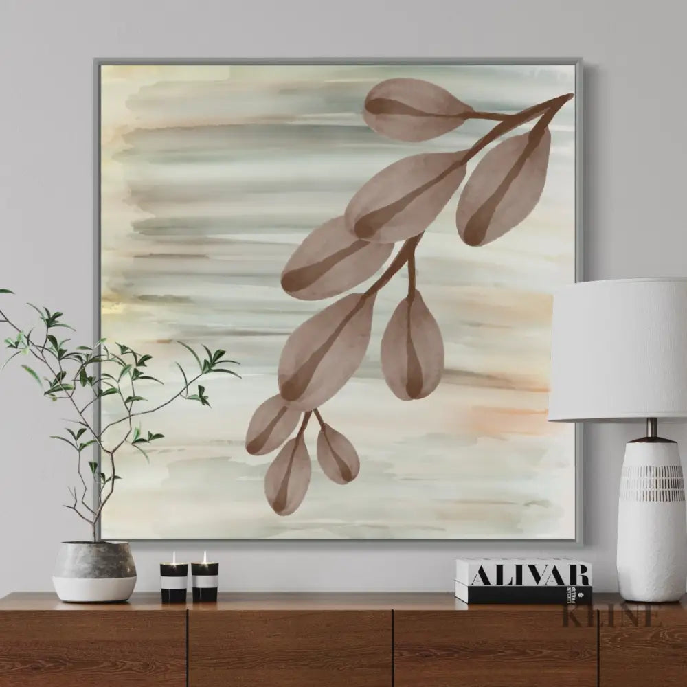 Flowing and Stream - Hand Painting 