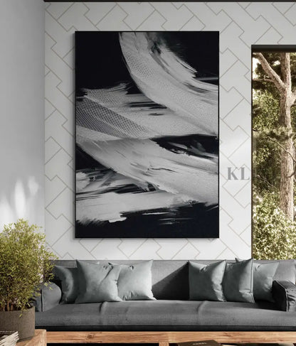 Fly by night I - Hand Painting