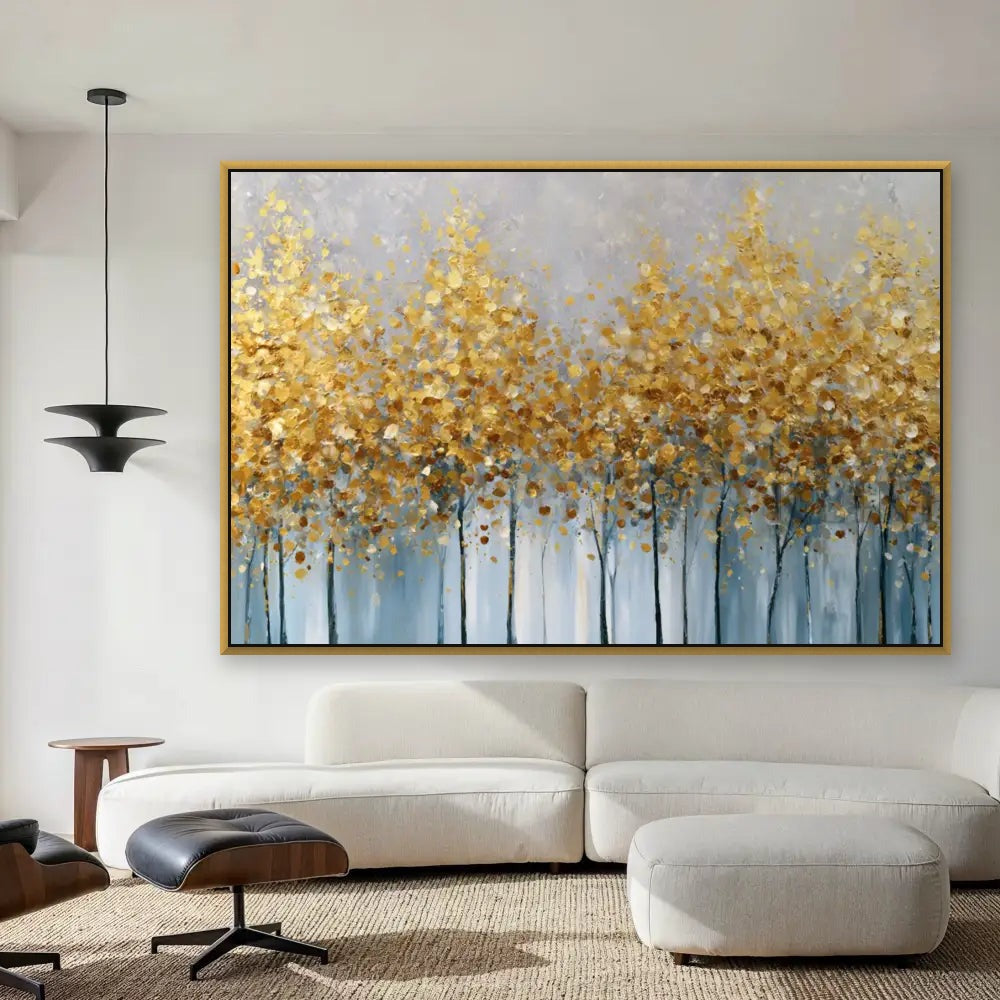 Fragments of Gold - Hand Painting