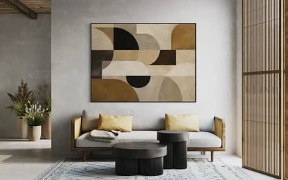 Fragments of Stillness - Hand Painting