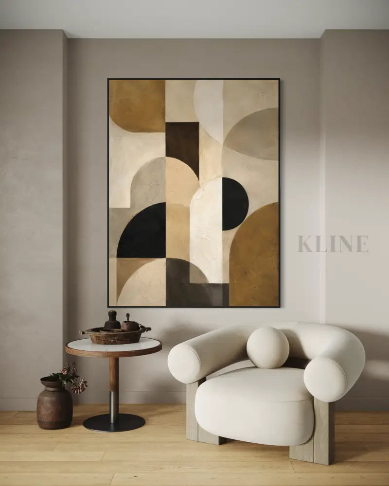 Fragments of Stillness - Hand Painting