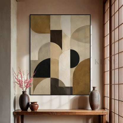 Fragments of Stillness - Hand Painting