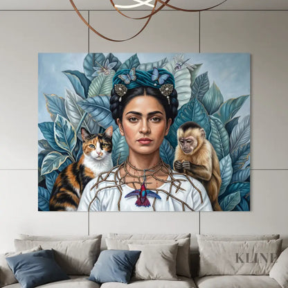 Frida’s Secret Garden - Hand Painting