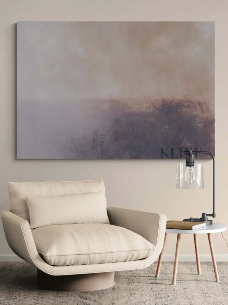 Fronteira I - Hand Painting Große Wandkunst