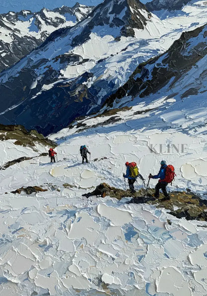 Frozen Pathfinders - Hand Painting
