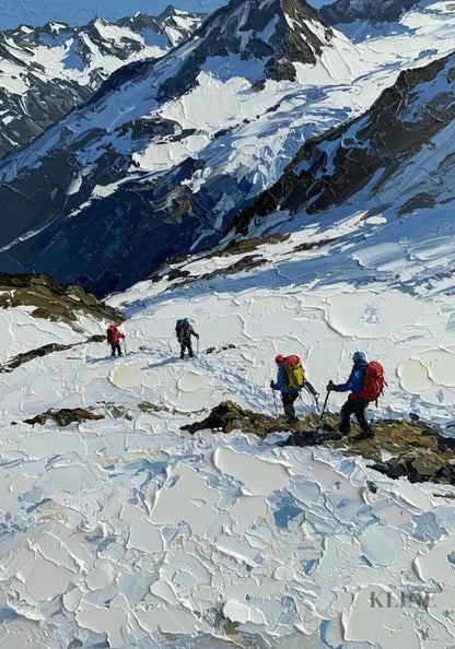 Frozen Pathfinders - Hand Painting