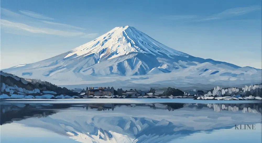Buy 富士山の絵 Wall Art | Kline Collective Buy 富士山の絵 Wall Art | Kline Collective