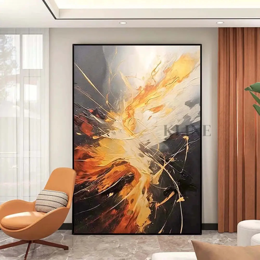 Fun and Fantastic - Hand Painting Arte de la pared de la lona