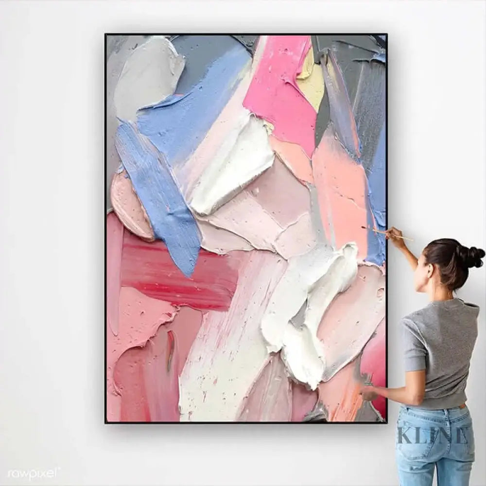 Fusion of Tones - Hand Painting