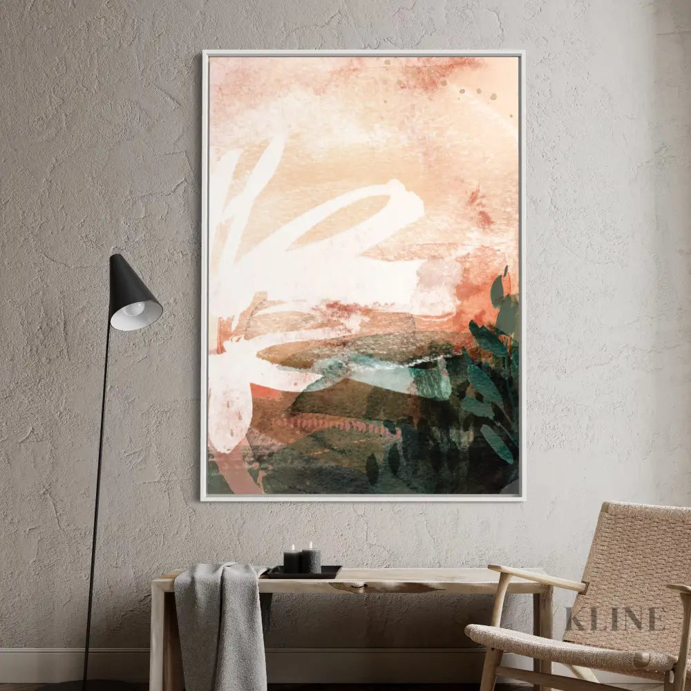 Garden Abstract 1 - Hand Painting