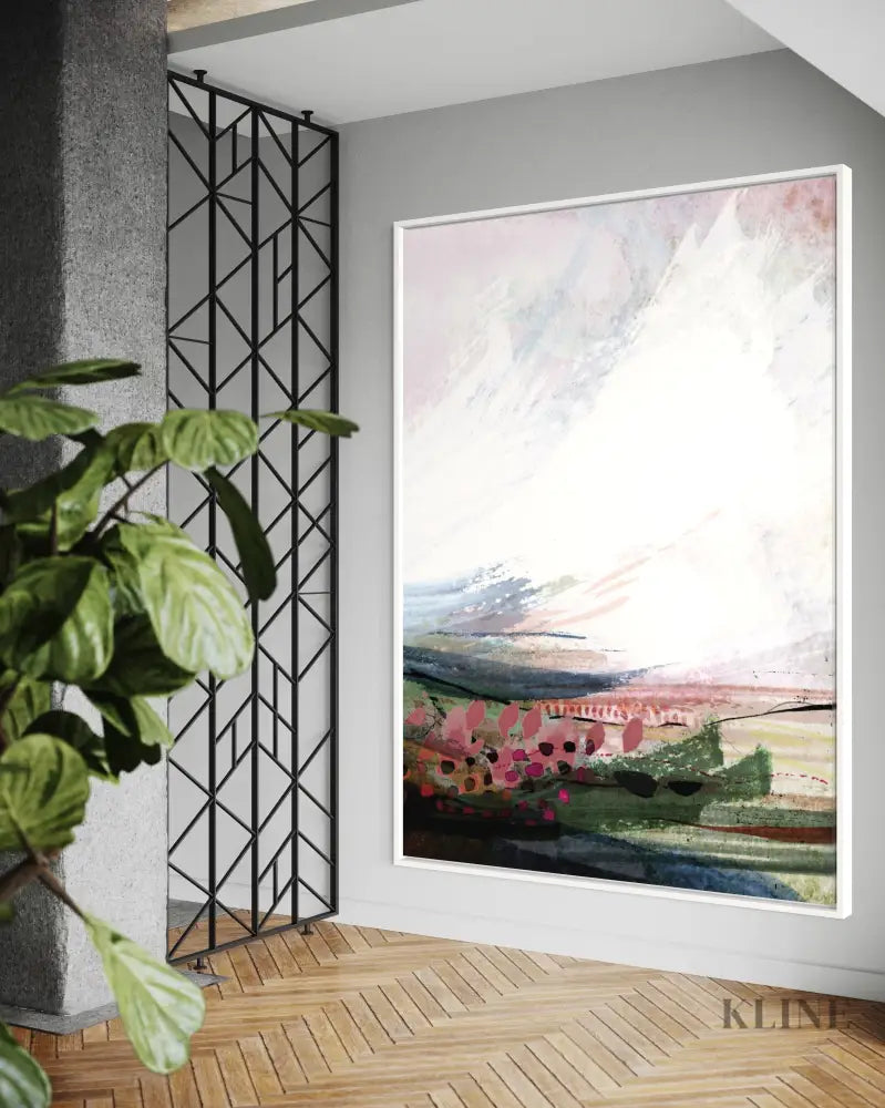 Garden Abstract 2 - Hand Painting 