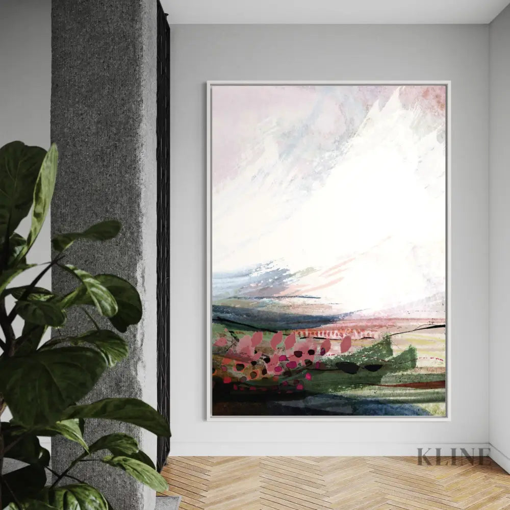 Garden Abstract 2 - Hand Painting