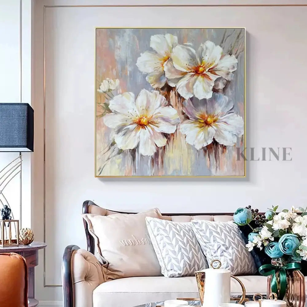 Garden of Calm - Hand Painting Nature morte