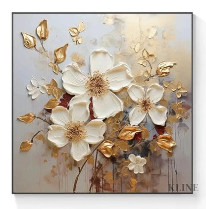 Garden of Ivory - Hand Painting