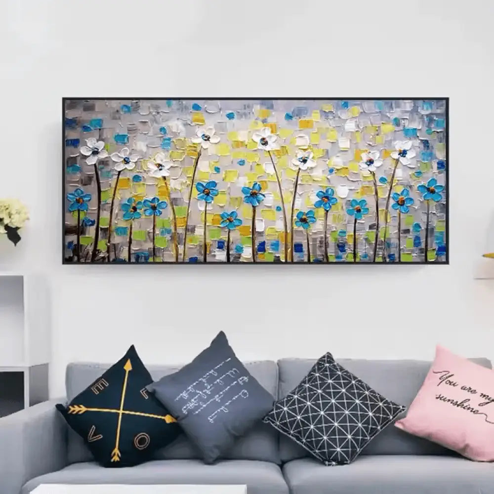 Garden of Textured Petals - Hand Painting Black-Friday-Sale
