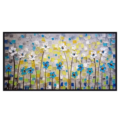 Garden of Textured Petals - Hand Painting
