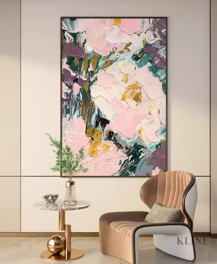 Garden Reverie - Hand Painting 