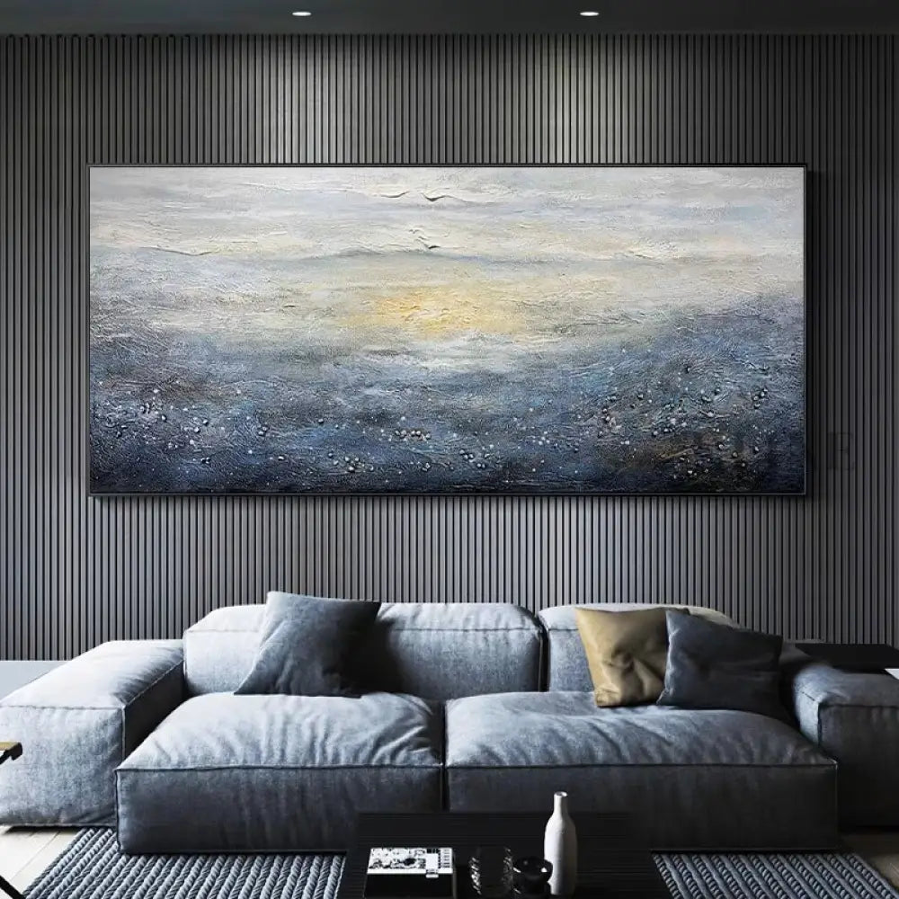Gazing at the Sky - Hand Painting