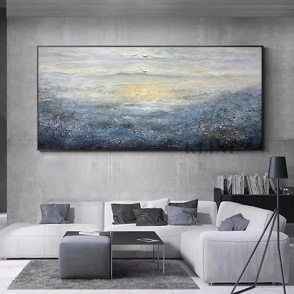 Gazing at the Sky - Hand Painting Pinturas originales en venta