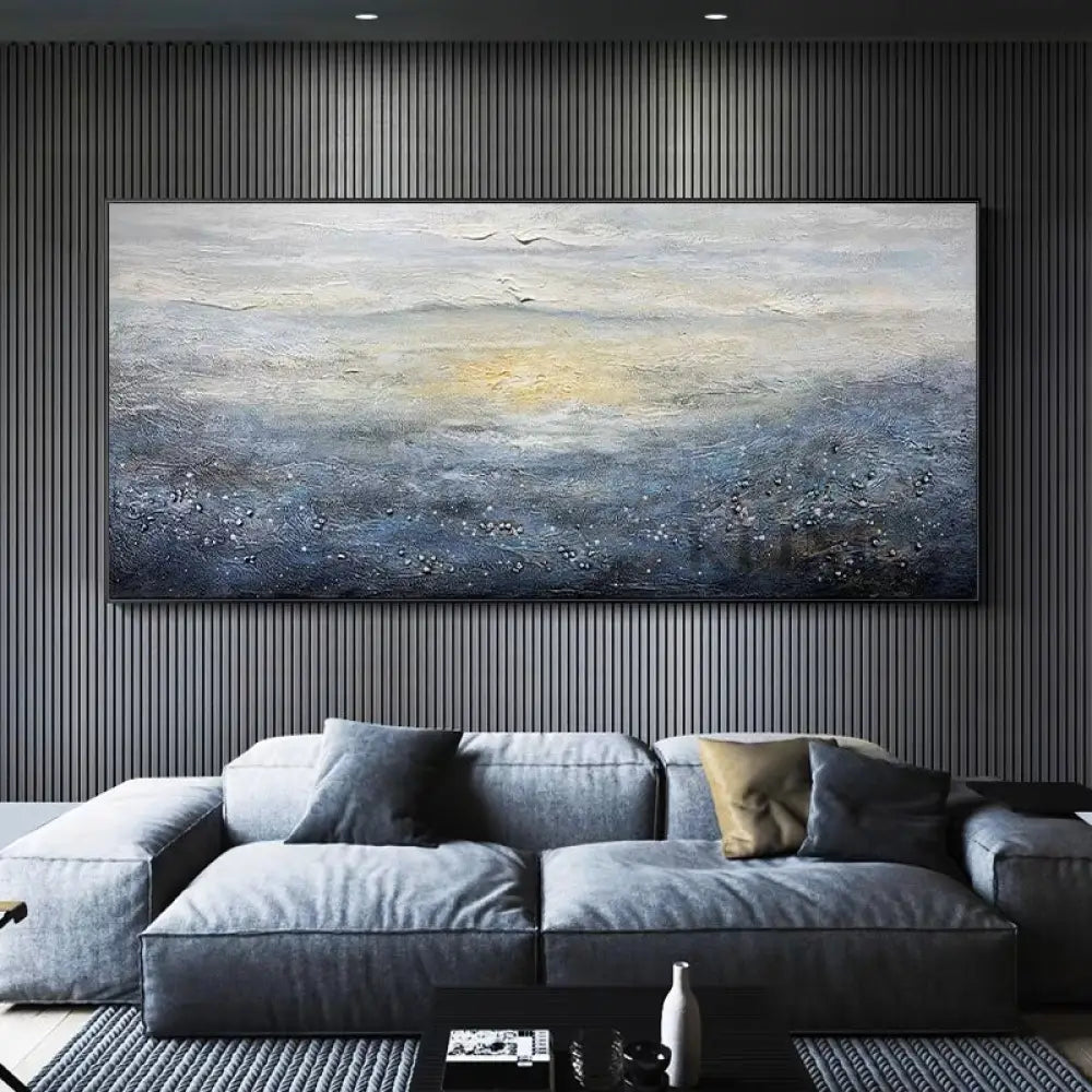 Gazing at the Sky - Hand Painting