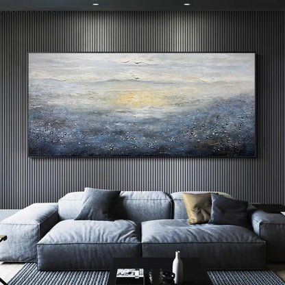 Gazing at the Sky - Hand Painting
