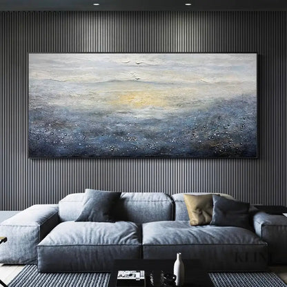 Gazing at the Sky - Hand Painting