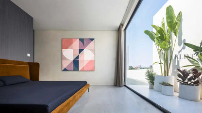 Geometric Breakdown 2 - Hand Painting